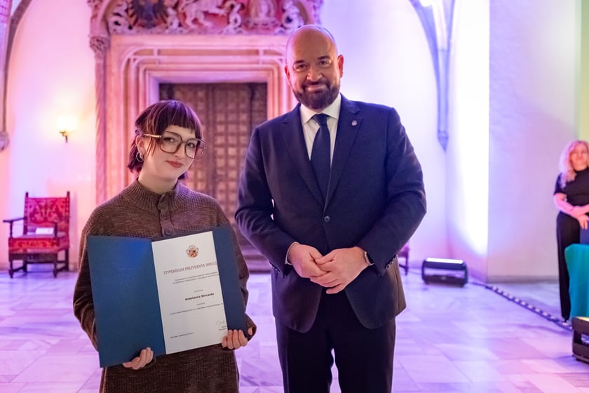 Uroczystość przyznania stypendi&oacute;w dla młodzieży wrocławskiej, uzdolnionej artystycznie