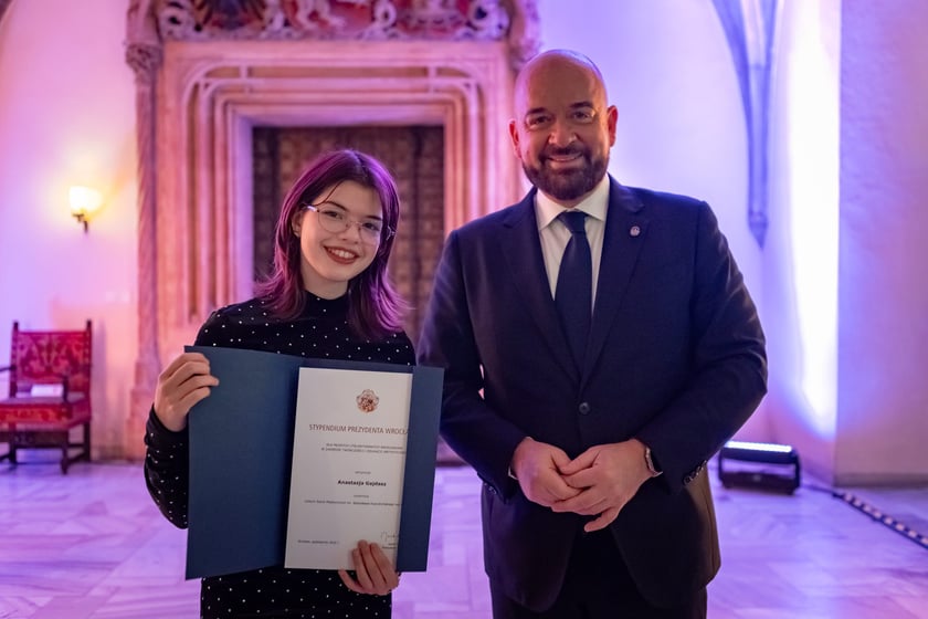 Uroczystość przyznania stypendi&oacute;w dla młodzieży wrocławskiej, uzdolnionej artystycznie