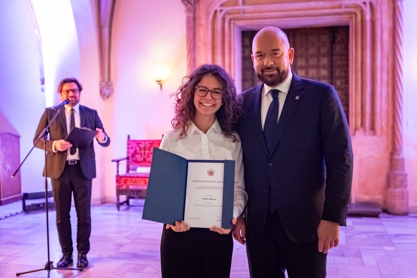 Uroczystość przyznania stypendi&oacute;w dla młodzieży wrocławskiej, uzdolnionej artystycznie