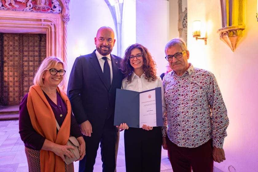 Uroczystość przyznania stypendi&oacute;w dla młodzieży wrocławskiej, uzdolnionej artystycznie