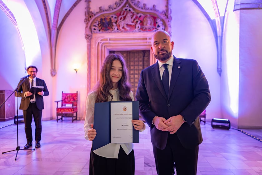 Uroczystość przyznania stypendi&oacute;w dla młodzieży wrocławskiej, uzdolnionej artystycznie