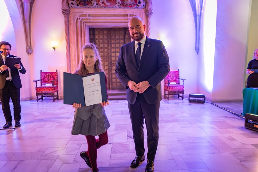 Uroczystość przyznania stypendi&oacute;w dla młodzieży wrocławskiej, uzdolnionej artystycznie