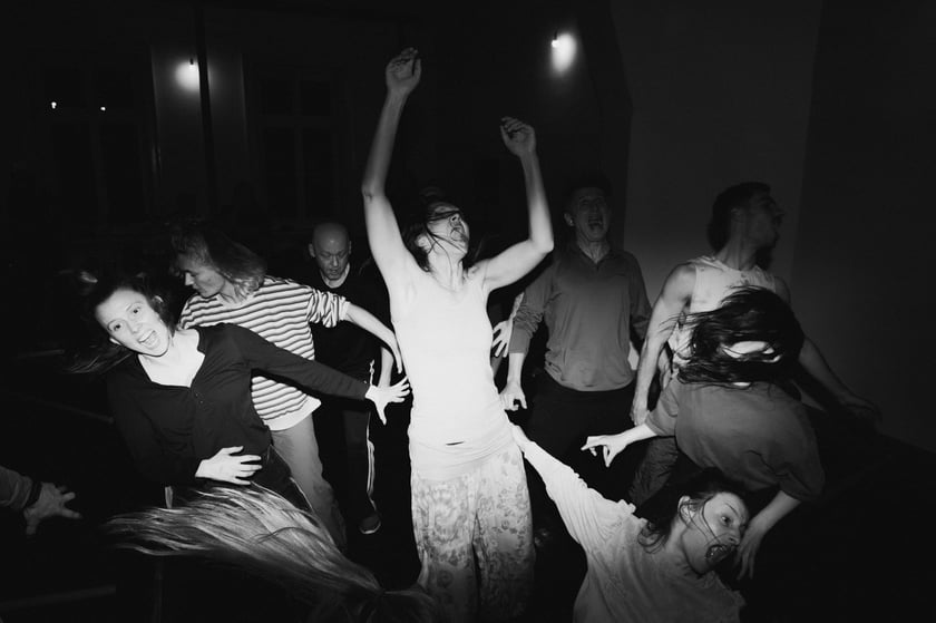 Zdjęcie z próby do Złych Baśni