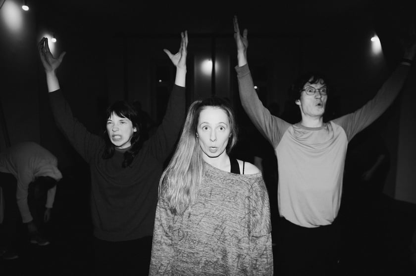 Zdjęcie z próby do Złych Baśni