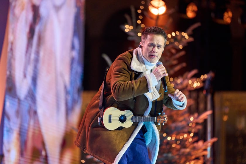 Maciej Zakościelny. Mikołajkowy koncert Christmas Party na pl. Wolności - 6 grudnia