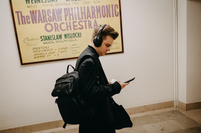 Piotr Alexewicz w trakcie trwania XIX Konkursu Chopinowskiego