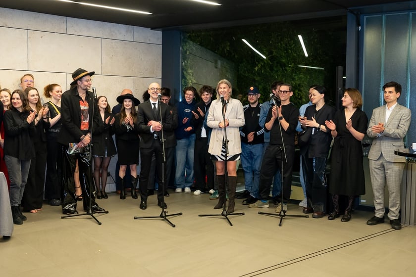 Spotkanie po spektaklu "Nie-Boska-Gala" podczas PPA