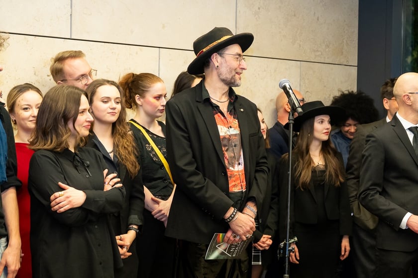 Spotkanie po spektaklu "Nie-Boska-Gala" podczas PPA