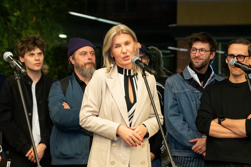 Spotkanie po spektaklu "Nie-Boska-Gala" podczas PPA