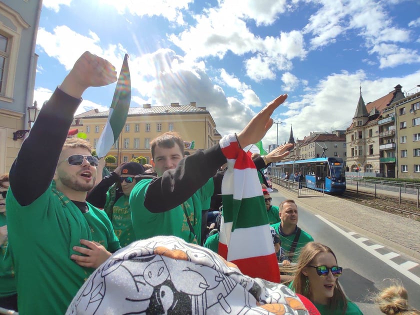 Feta po mistrzostwie koszykarzy