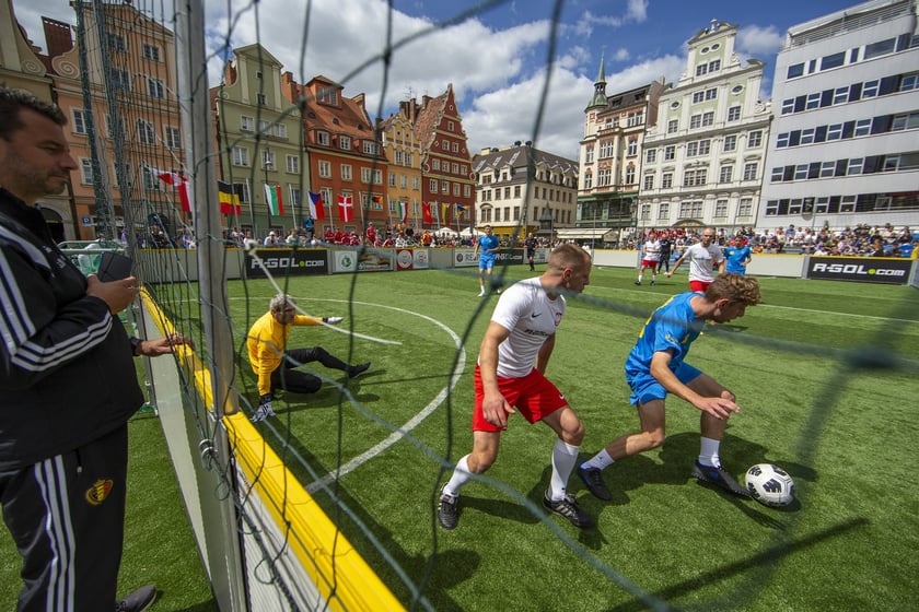 Wrocław CUP - XII Międzynarodowe Mistrzostwa Polski w Piłce Ulicznej Osób Bezdomnych.