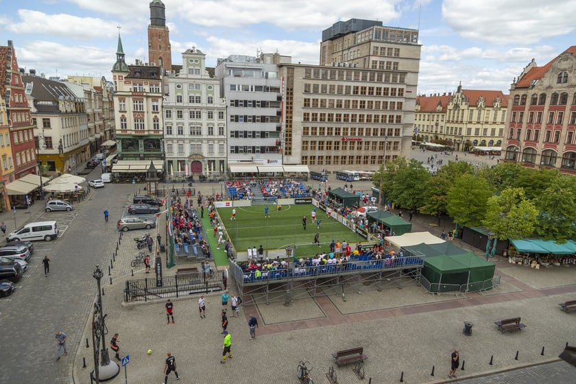 Wrocław CUP - XII Międzynarodowe Mistrzostwa Polski w Piłce Ulicznej Osób Bezdomnych.