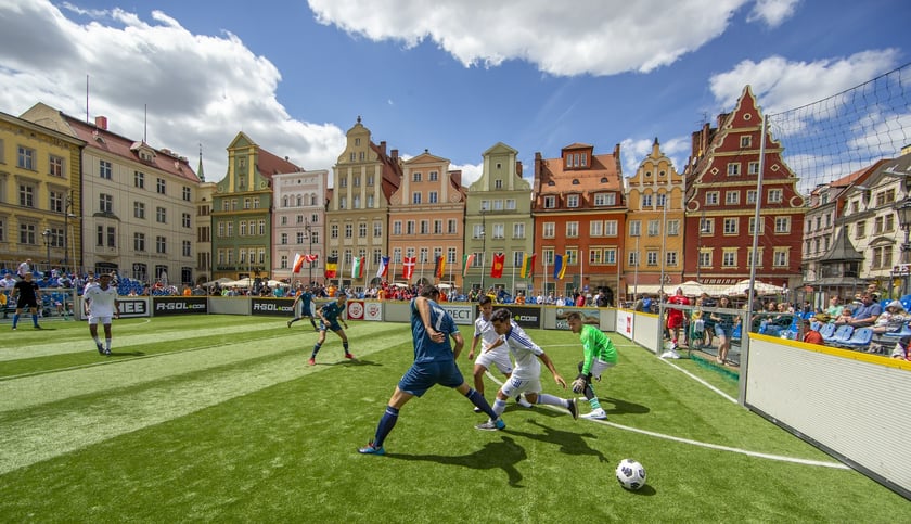 Wrocław CUP - XII Międzynarodowe Mistrzostwa Polski w Piłce Ulicznej Osób Bezdomnych.