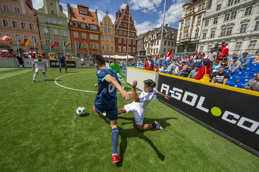 Wrocław CUP - XII Międzynarodowe Mistrzostwa Polski w Piłce Ulicznej Osób Bezdomnych.