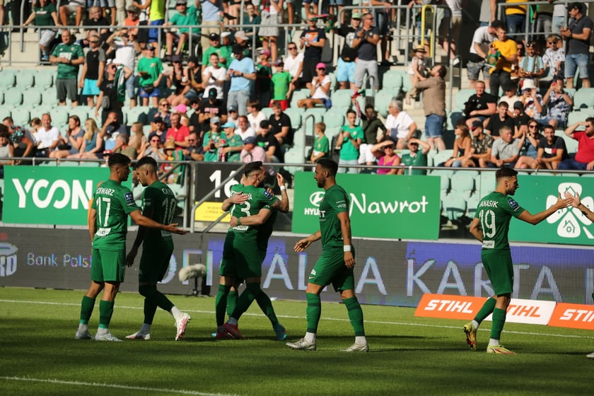 WKS Śląsk Wrocław - Pogoń Szczecin, 24 lipca 2022 r., Tarczyński Arena