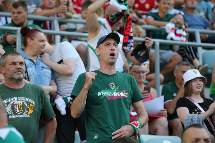 WKS Śląsk Wrocław - Pogoń Szczecin, 24 lipca 2022 r., Tarczyński Arena
