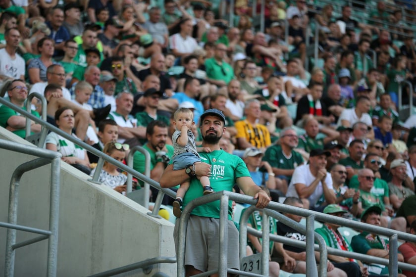 WKS Śląsk Wrocław - Pogoń Szczecin, 24 lipca 2022 r., Tarczyński Arena