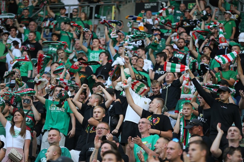 WKS Śląsk Wrocław - Pogoń Szczecin, 24 lipca 2022 r., Tarczyński Arena