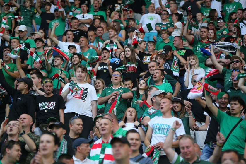 WKS Śląsk Wrocław - Pogoń Szczecin, 24 lipca 2022 r., Tarczyński Arena