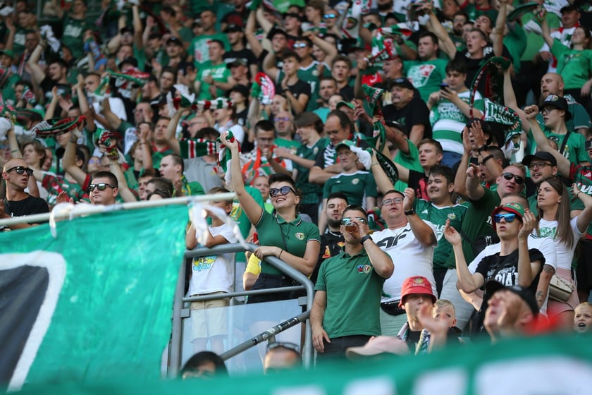 WKS Śląsk Wrocław - Pogoń Szczecin, 24 lipca 2022 r., Tarczyński Arena