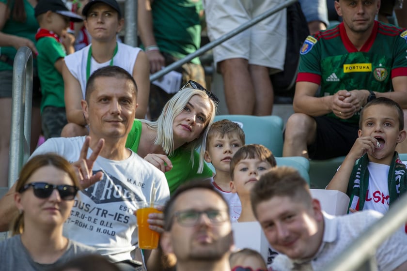 WKS Śląsk Wrocław - Pogoń Szczecin, 24 lipca 2022 r., Tarczyński Arena