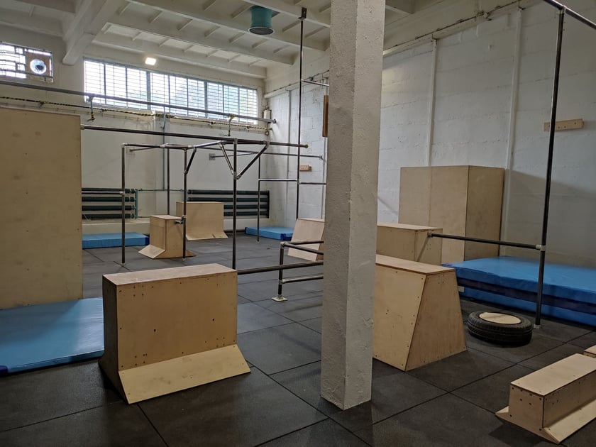 Akademia Bailout to pierwsza sala wyłącznie do parkour we Wrocławiu