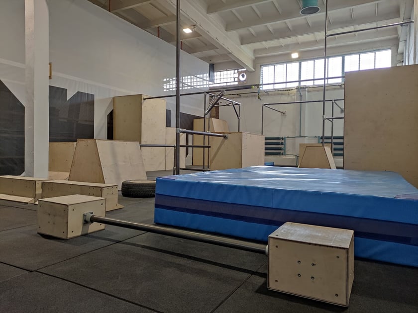 Akademia Bailout to pierwsza sala wyłącznie do parkour we Wrocławiu