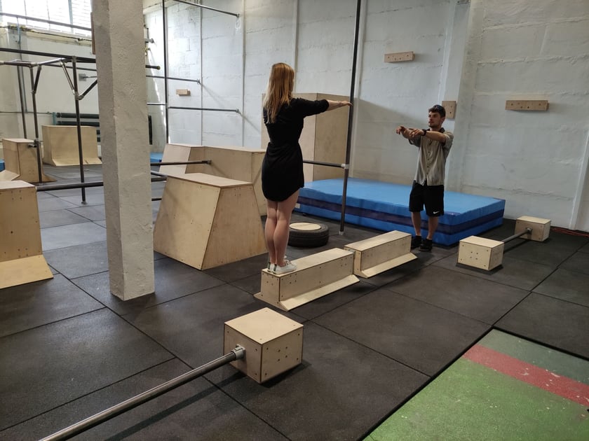 Akademia Bailout to pierwsza sala wyłącznie do parkour we Wrocławiu