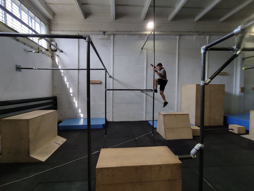 Akademia Bailout to pierwsza sala wyłącznie do parkour we Wrocławiu