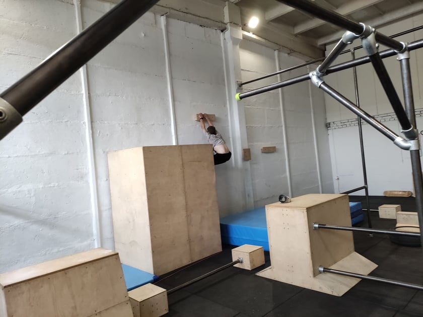 Akademia Bailout to pierwsza sala wyłącznie do parkour we Wrocławiu