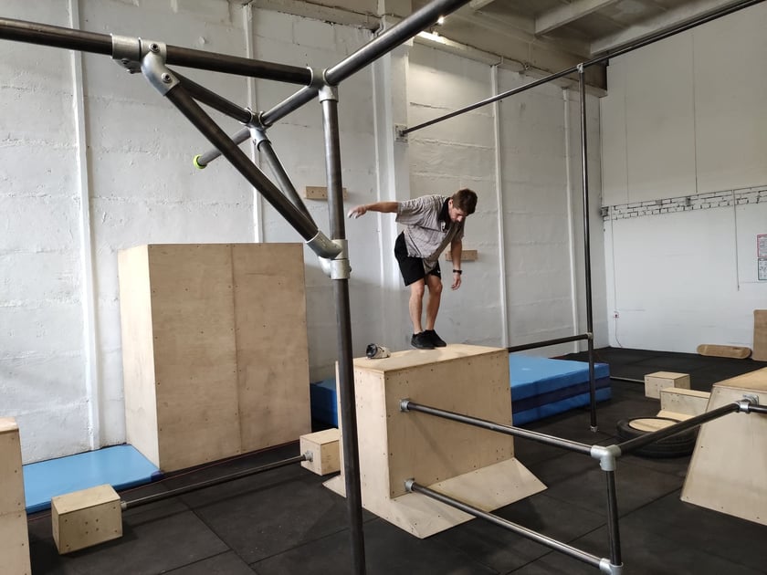 Akademia Bailout to pierwsza sala wyłącznie do parkour we Wrocławiu