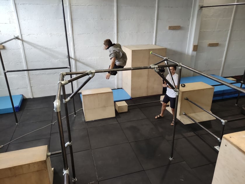 Akademia Bailout to pierwsza sala wyłącznie do parkour we Wrocławiu