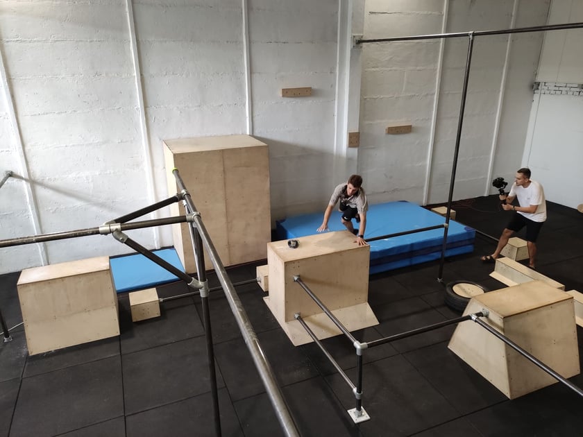 Akademia Bailout to pierwsza sala wyłącznie do parkour we Wrocławiu