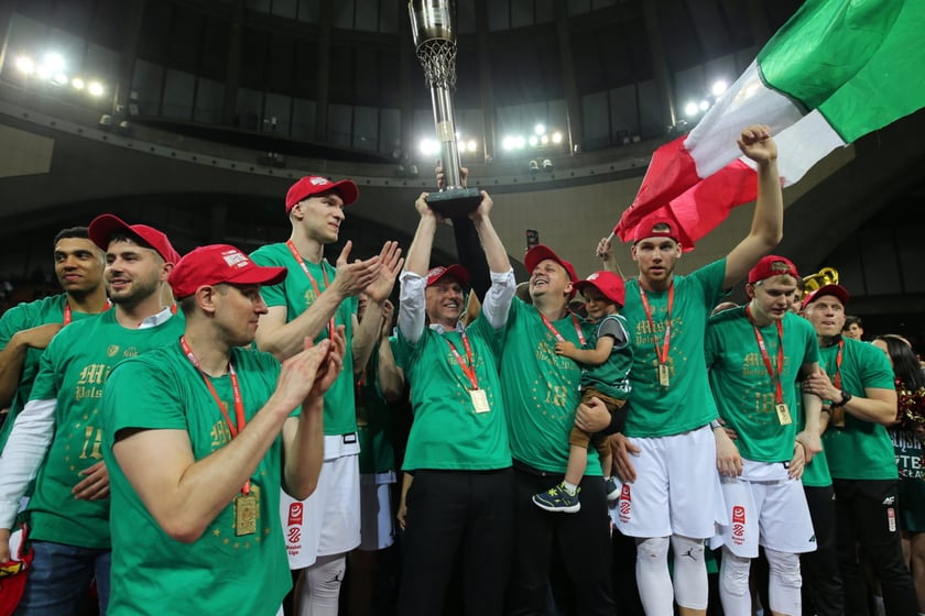 Koszykarze  Śląska Wrocław na zdjęciach z najlepszych meczów poprzedniego sezonu EBL
