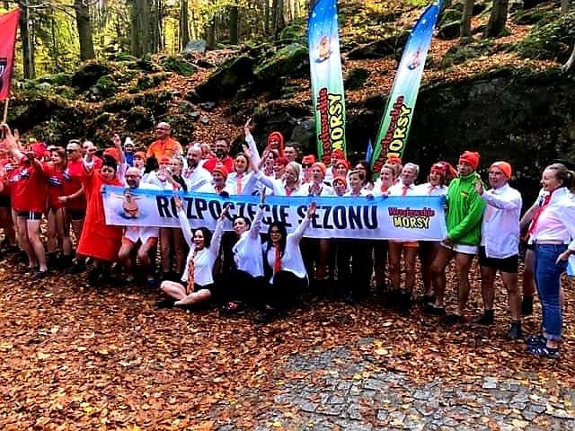 Wrocławskie morsy w Karkonoszach