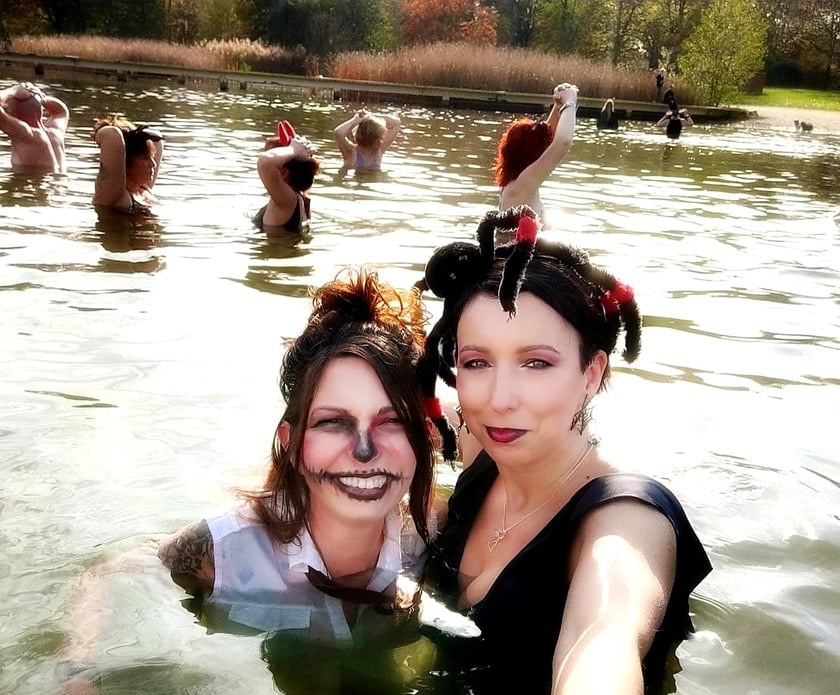 Morsy z Wrocławia świetnie bawiły się w niedzielę (30.10.) na Morskim Oku