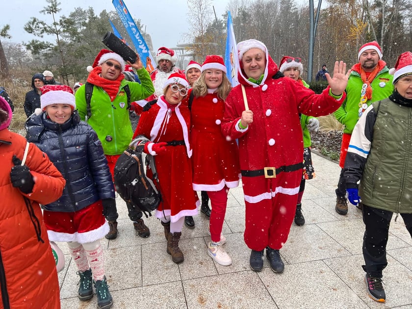 Na zdjęciu widać morsy z Wrocławia, które przyjechały na zjazd do Świnoujścia.