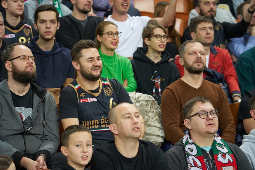 Zdjęcia z meczy Śląska Wrocław z Gran Canarią 11 stycznia 2023 w Hali Stulecia