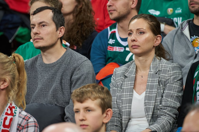 Zdjęcia z meczy Śląska Wrocław z Gran Canarią 11 stycznia 2023 w Hali Stulecia