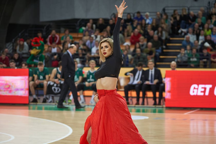 Zdjęcia z meczy Śląska Wrocław z Gran Canarią 11 stycznia 2023 w Hali Stulecia