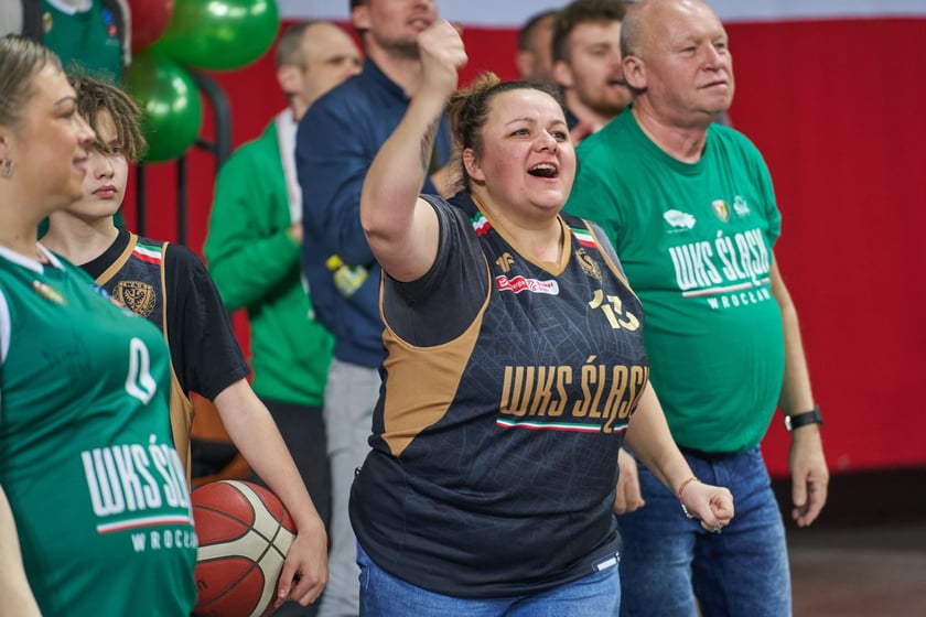 Zdjęcia z meczy Śląska Wrocław z Gran Canarią 11 stycznia 2023 w Hali Stulecia
