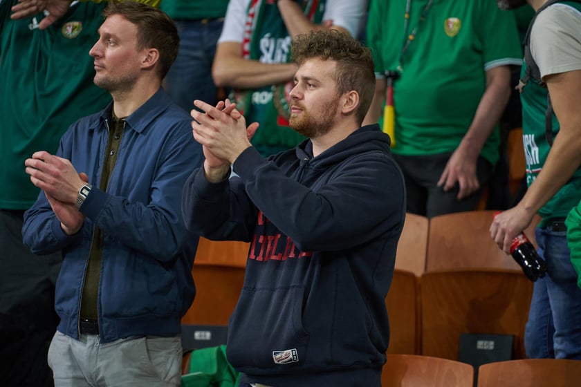 Zdjęcia z meczy Śląska Wrocław z Gran Canarią 11 stycznia 2023 w Hali Stulecia