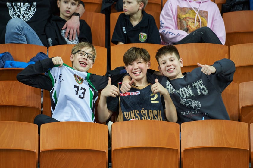 Mecz Śląska Wrocław z Hamburg Towers