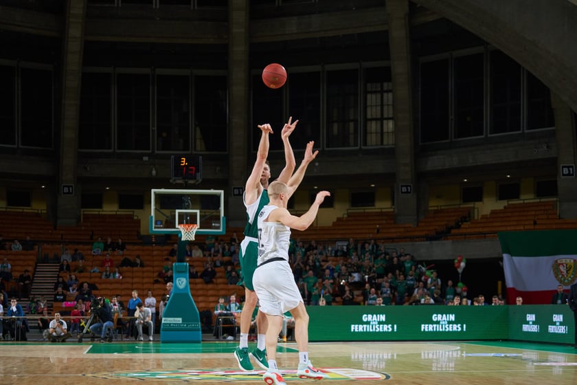 Mecz Śląska Wrocław z Hamburg Towers