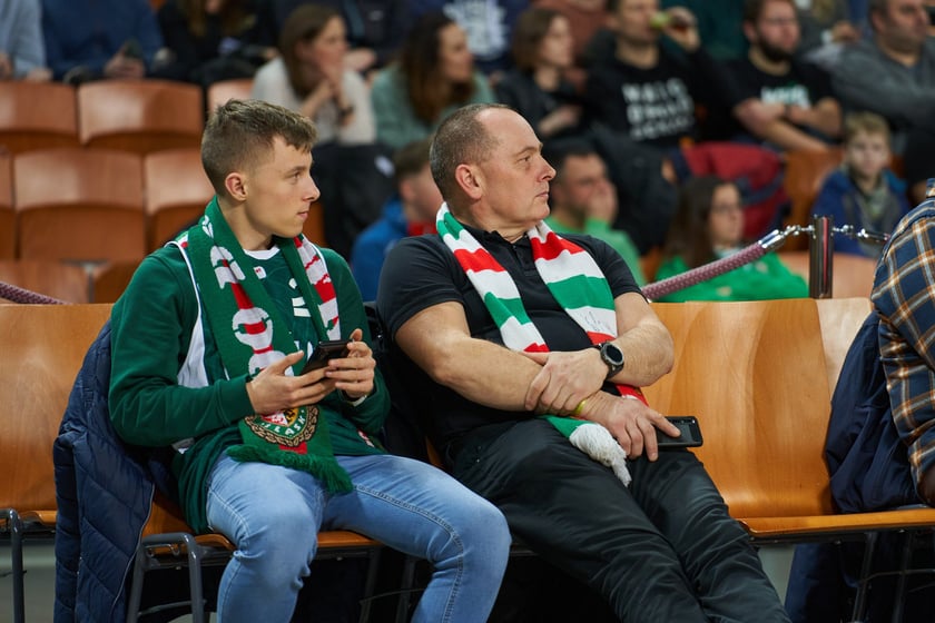 Mecz Śląska Wrocław z Hamburg Towers