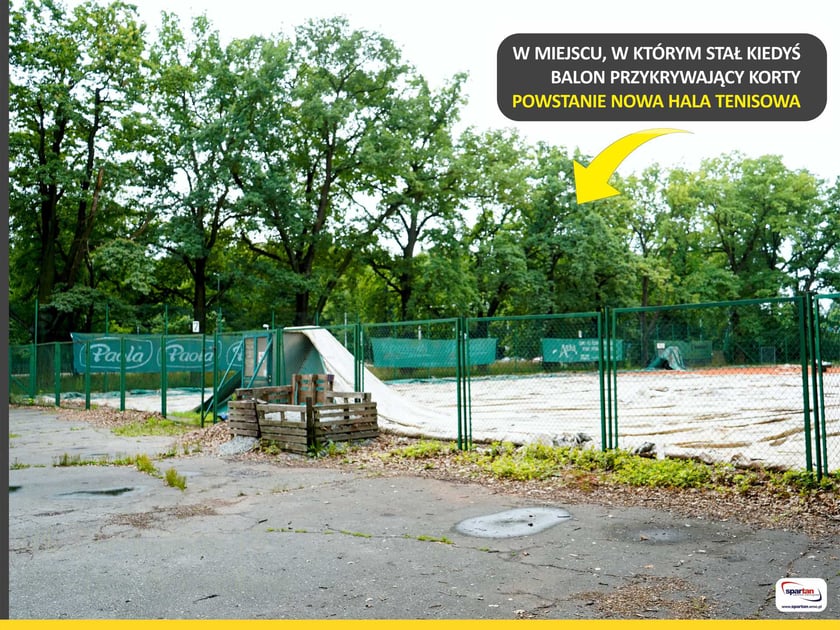 Teren kortów przy ul. Pułtuskiej we Wrocławiu