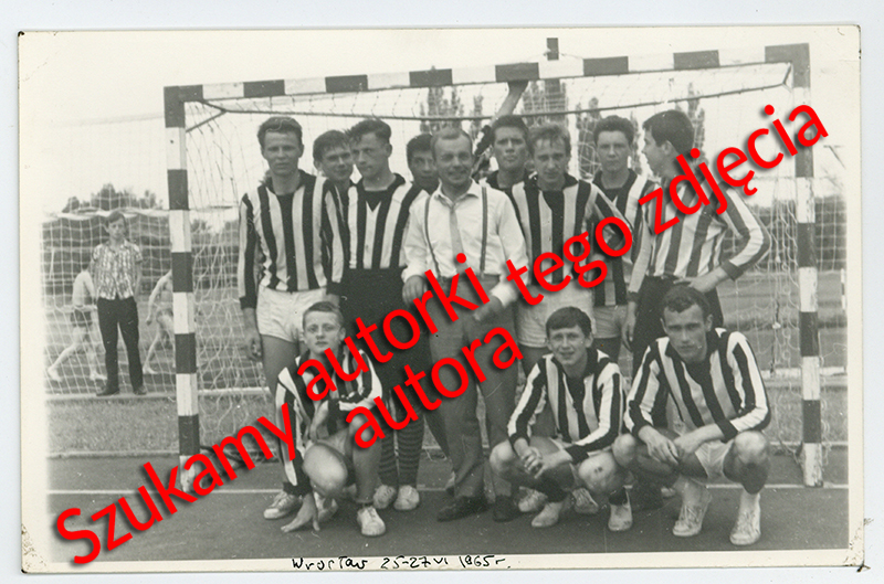 Zawodnicy i sztab sekcji piłki ręcznej WKS Śląsk Wrocław