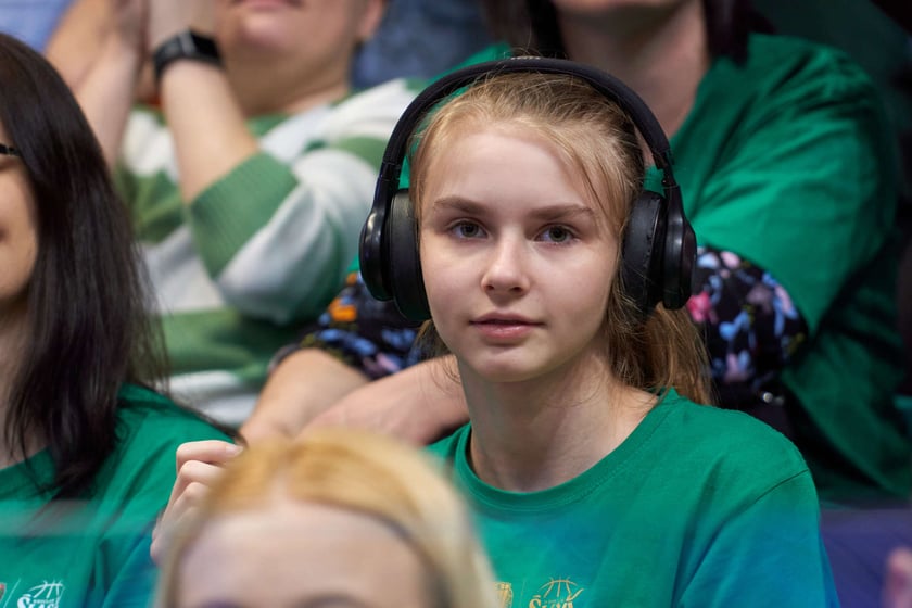 Zdjęcie z meczu Śląska z Treflem w Orbicie