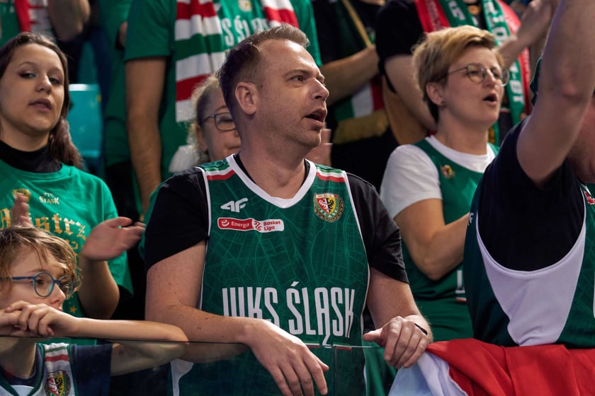 Zdjęcie z meczu Śląska z Treflem w Orbicie