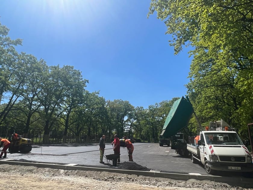 Budowa hali tenisowej przy ul. Pułtuskiej